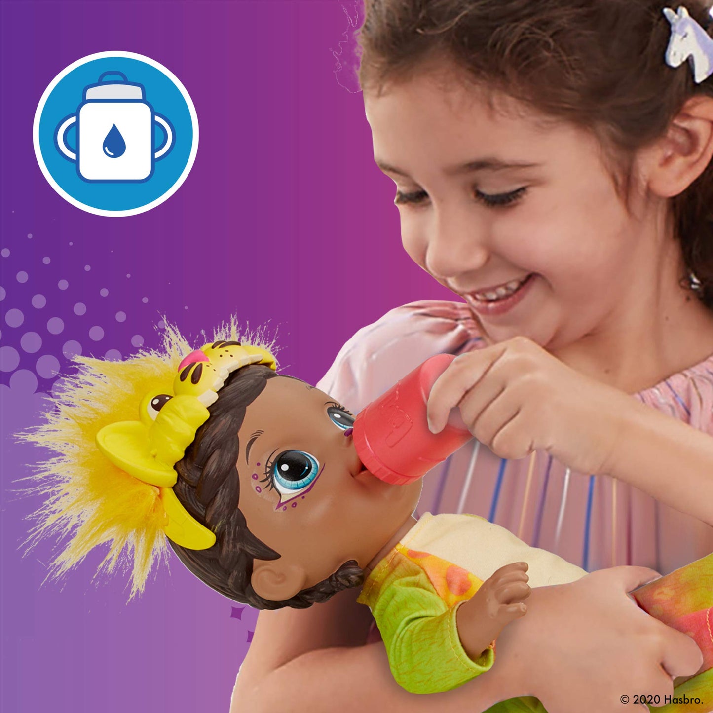 Baby Alive Rainbow Wildcats Doll – Lion-Themed Adventure with Drinks & Wets (Ages 3+)