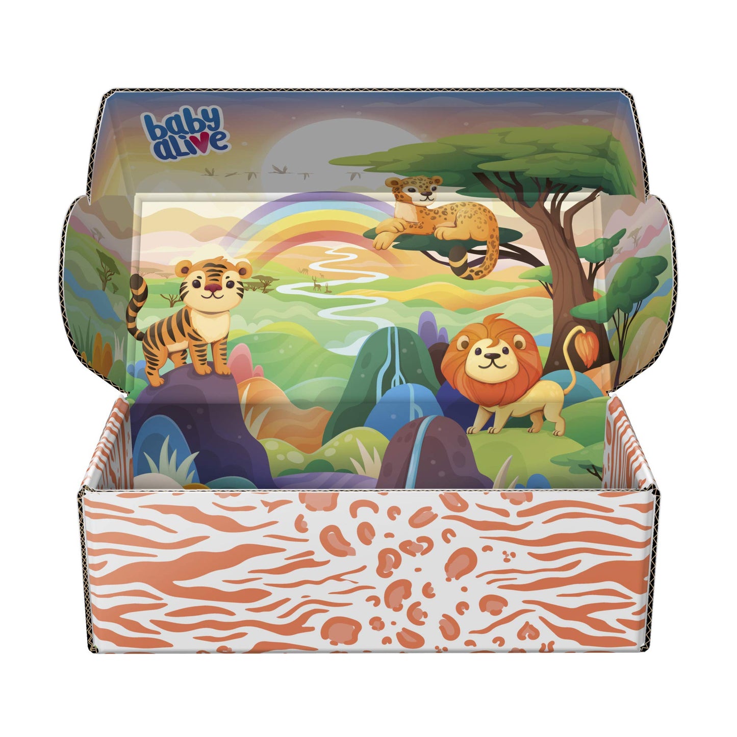 Baby Alive Rainbow Wildcats Doll – Lion-Themed Adventure with Drinks & Wets (Ages 3+)