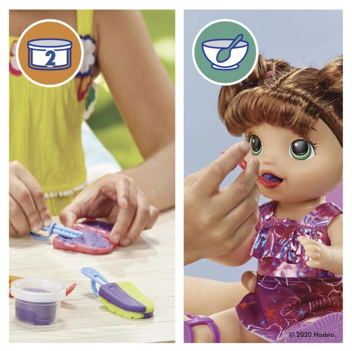 Baby Alive Sunshine Snacks Doll – Eats, Poops & Summer Waterplay | Ages 3+