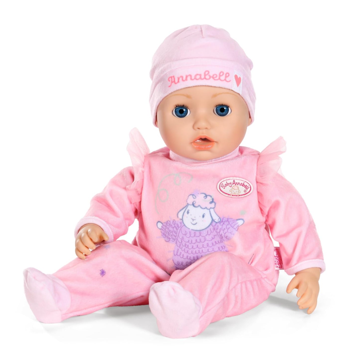 Baby Annabell Active Annabell 43 cm Doll – Realistic Movements, Yoga Play & Sleep Eyes
