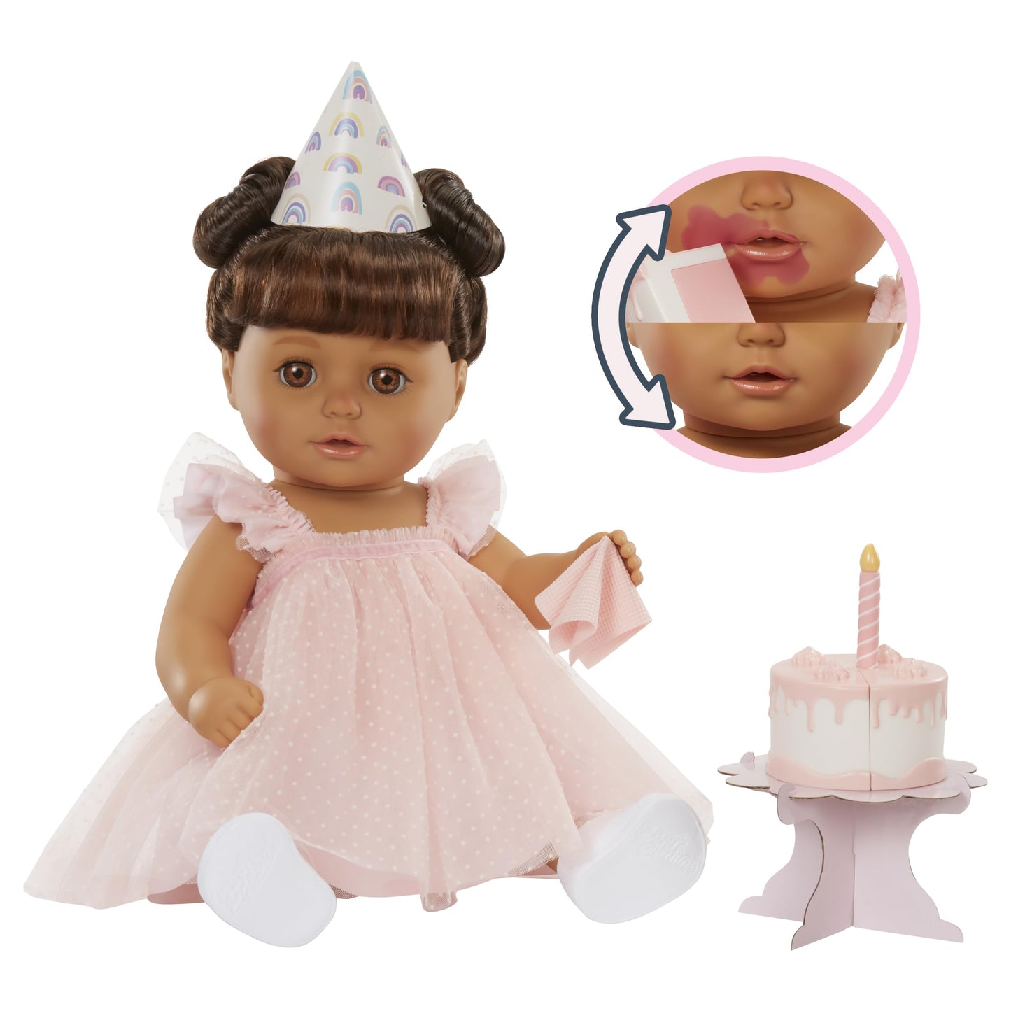 Baby Born Ava Birthday Doll – Color Change, Rooted Hair, Open & Close Eyes (Ages 3+)