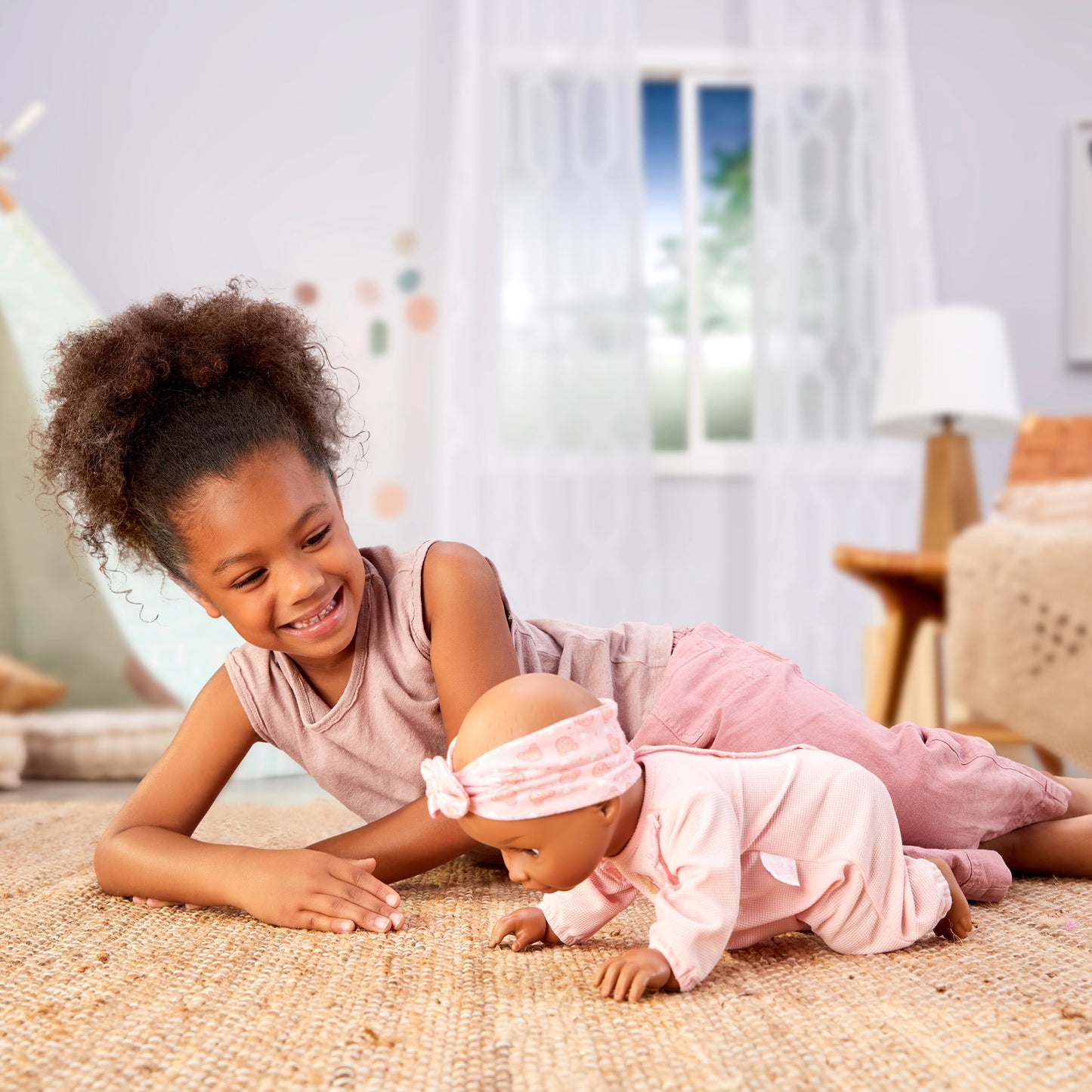 BABY born Learn to Walk Harper Doll — 6 Realistic Features, Ages 3+