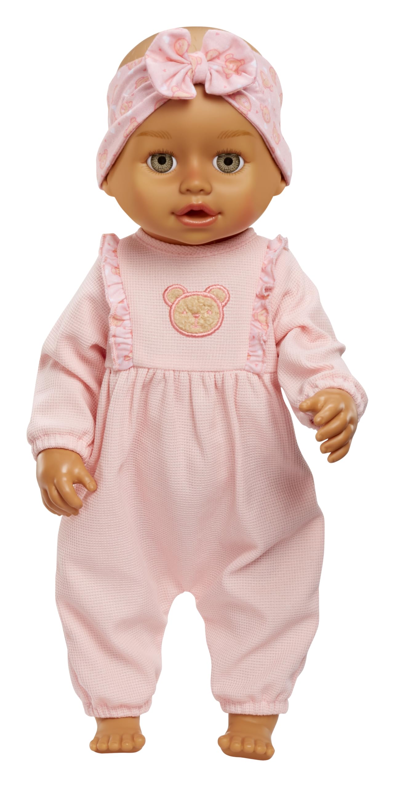 Baby Born Learn to Walk Olivia Doll – Gray-Green Eyes | Crawls, First Steps, and Realistic Sounds