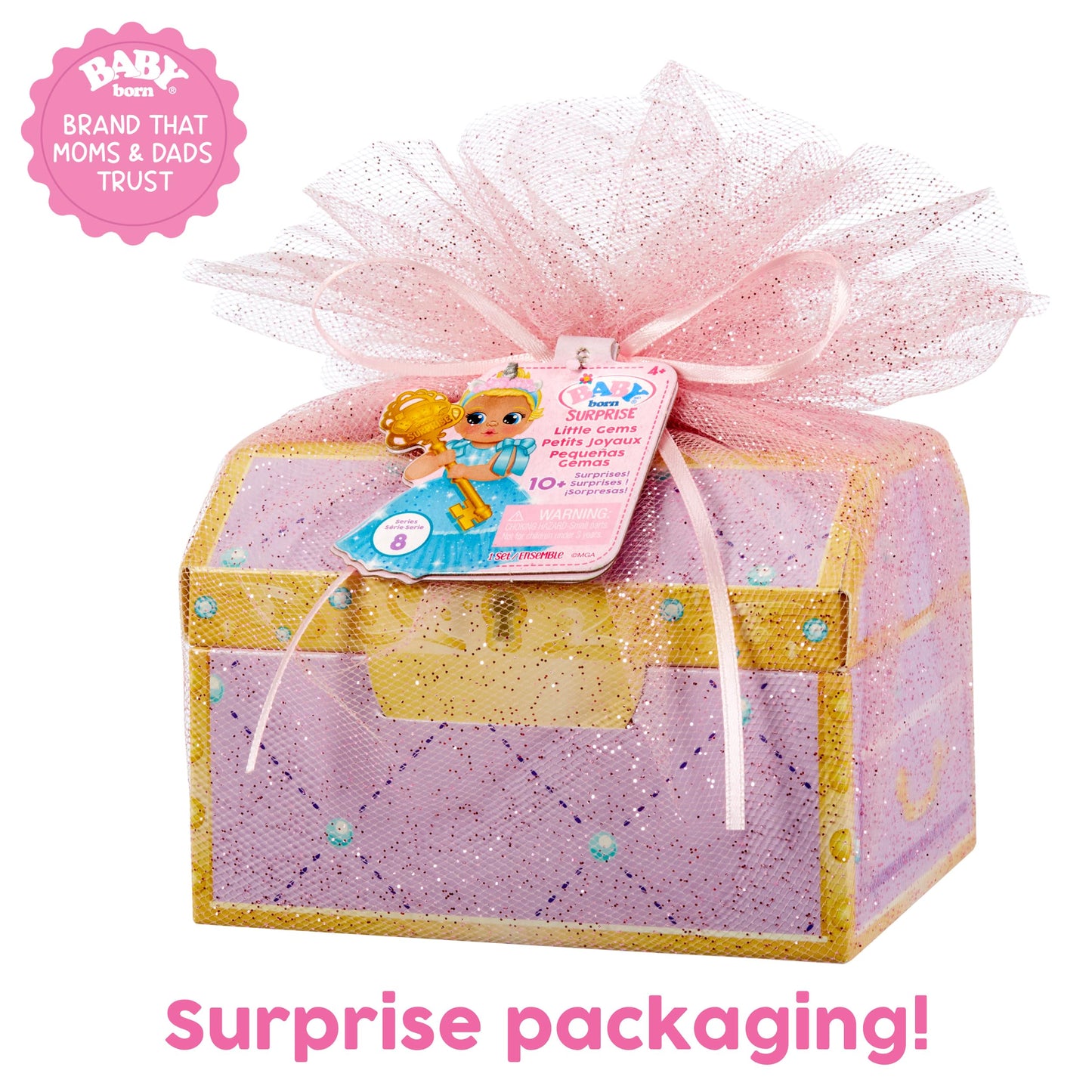 Baby Born Surprise Series 8 Little Gems Mystery Pack | Collectible Baby Figures