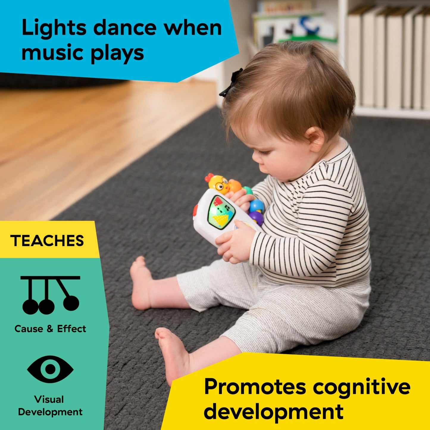 Baby Einstein Take Along Tunes Musical Toy – Portable Classical Melodies for Babies 3 Months+