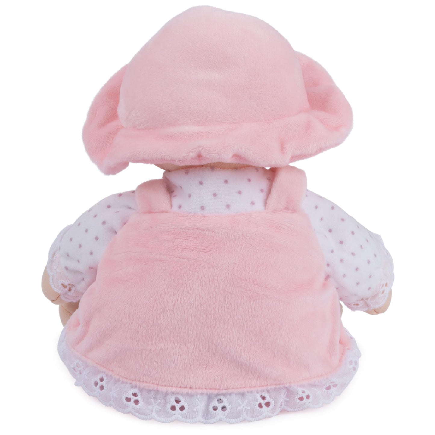 GUND Baby My First Dolly – 13” Plush Doll for Babies & Toddlers | Pink/White