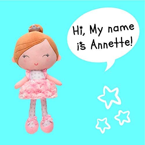 Baby Starters Plush Snuggle Buddy Annette Doll – Soft Baby Toy for Cozy Hugs