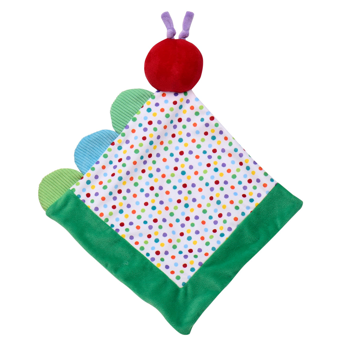 Baby Starters: The Very Hungry Caterpillar Snuggle Blanket – 10in with Rattle & Crinkle
