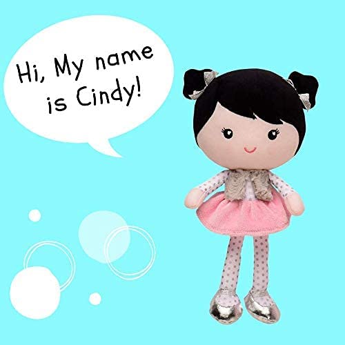 Baby Starters Cindy Plush Snuggle Buddy Doll – Soft, Safe & Huggable