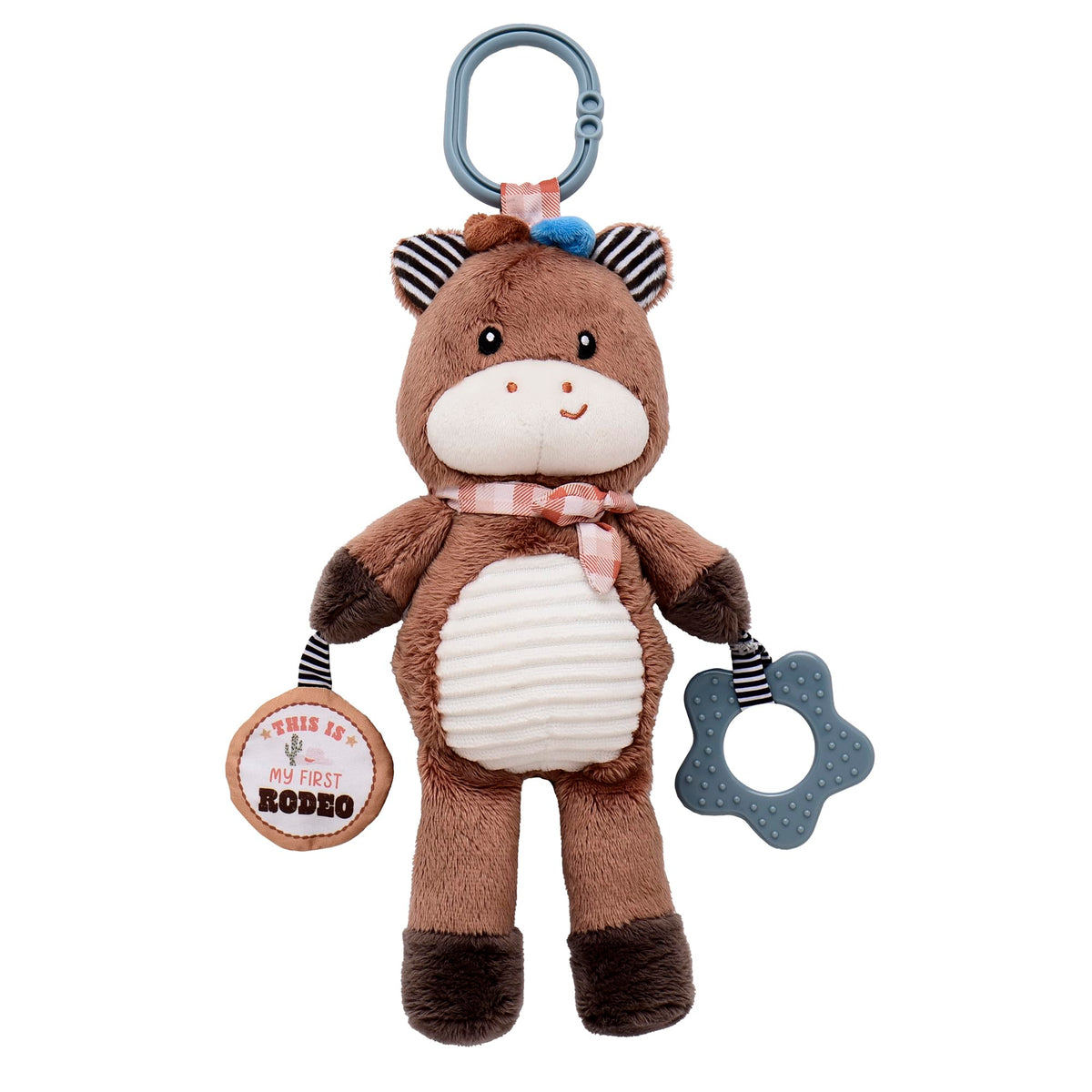 Baby Starters Plush Horse 14-Inch Activity Toy – My First Rodeo