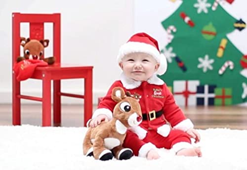 Baby Starters Rudolph Musical Light Up Plush Toy - 10 Inch