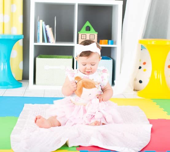 Baby Starters Plush Snuggle Buddy Annette Doll – Soft Baby Toy for Cozy Hugs