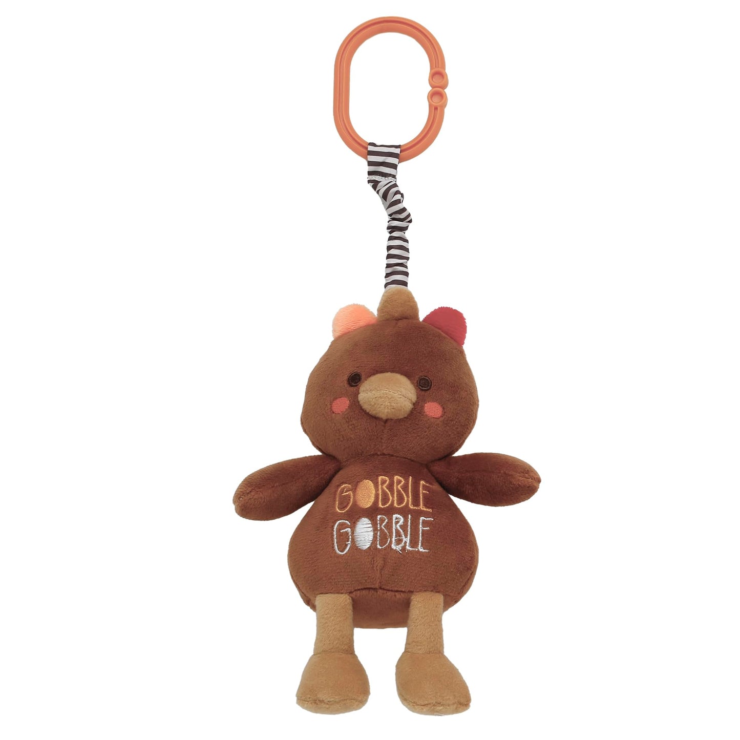 Baby Starters Magic Years Thanksgiving Turkey Chime Toy – 9 Inch with Pull & Jiggle