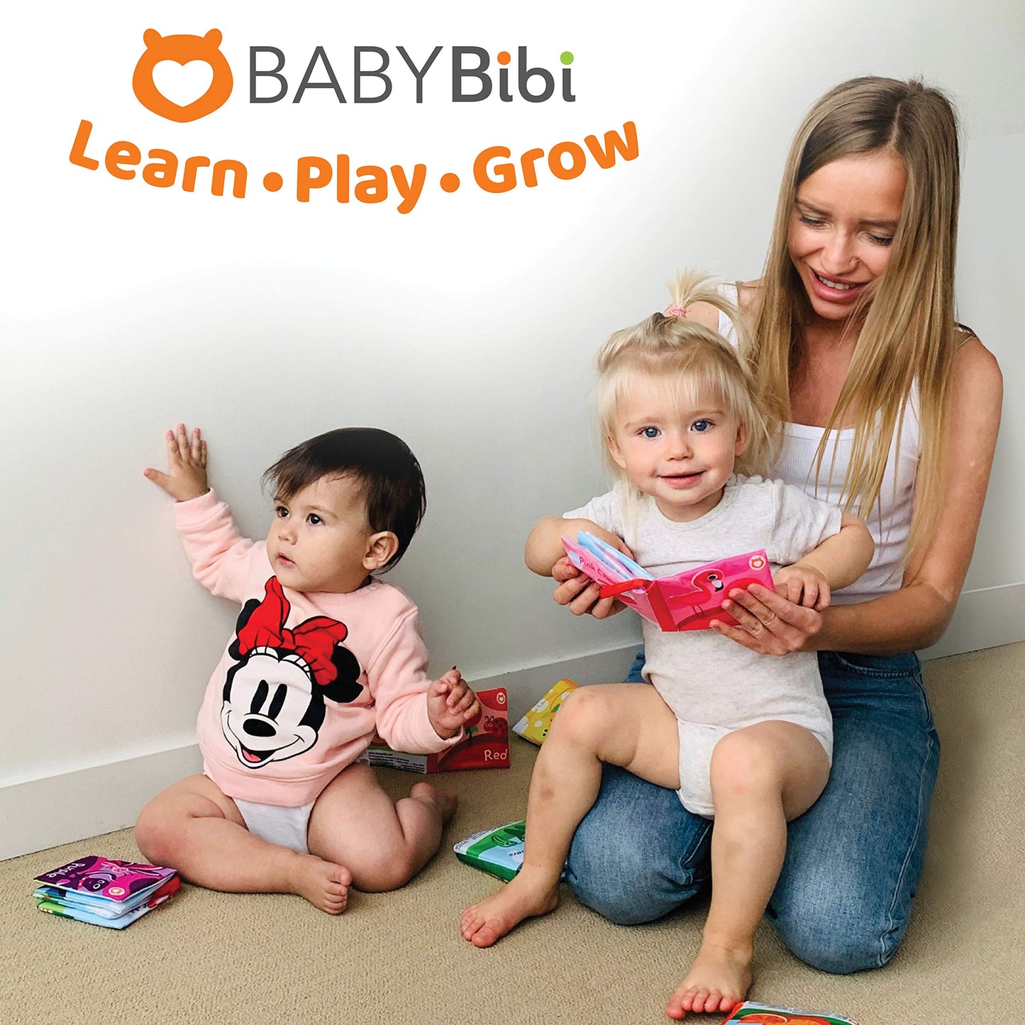 BabyBibi Cloth Books for Babies (Set of 9) – Color Recognition Series