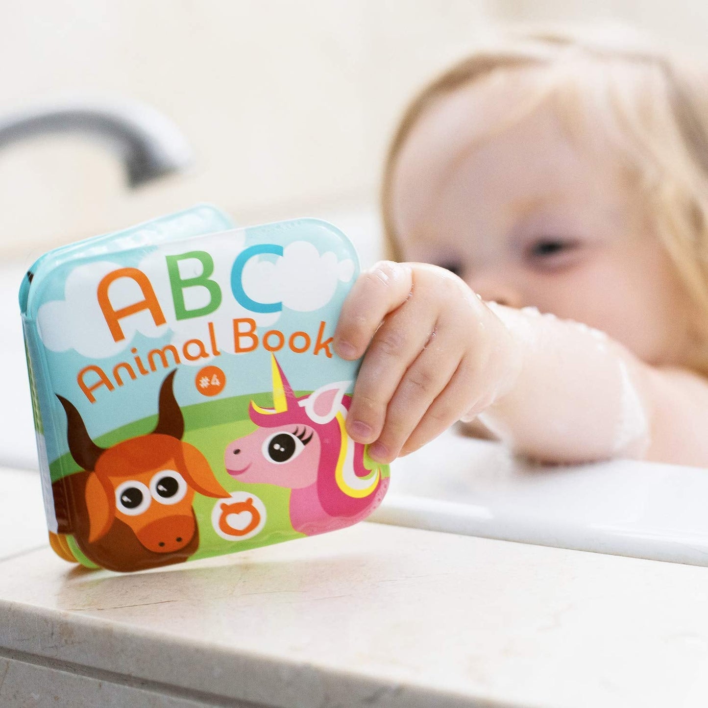 BabyBibi Super Bath Book Set 12 – Fruits, Ocean Friends, ABC & Numbers