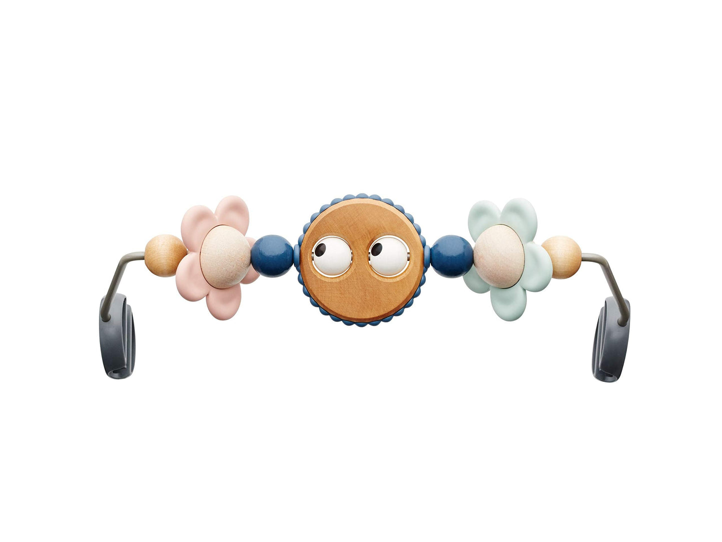BabyBjörn Googly Eyes Pastels Toy for Bouncer | Safe, Chew-Friendly Play Accessory
