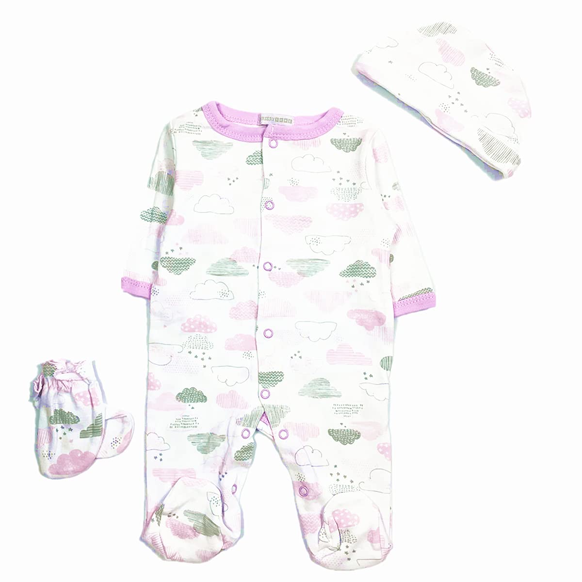 Babyfere Reborn Dolls Clothes Set – 22-Inch Girl Outfit, 5-Piece for 20-23-Inch Dolls