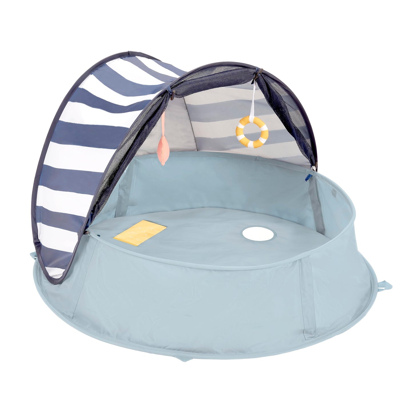 Babymoov Aquani 3-in-1 Pop Up Tent, Kiddie Pool & Play Area – Marine
