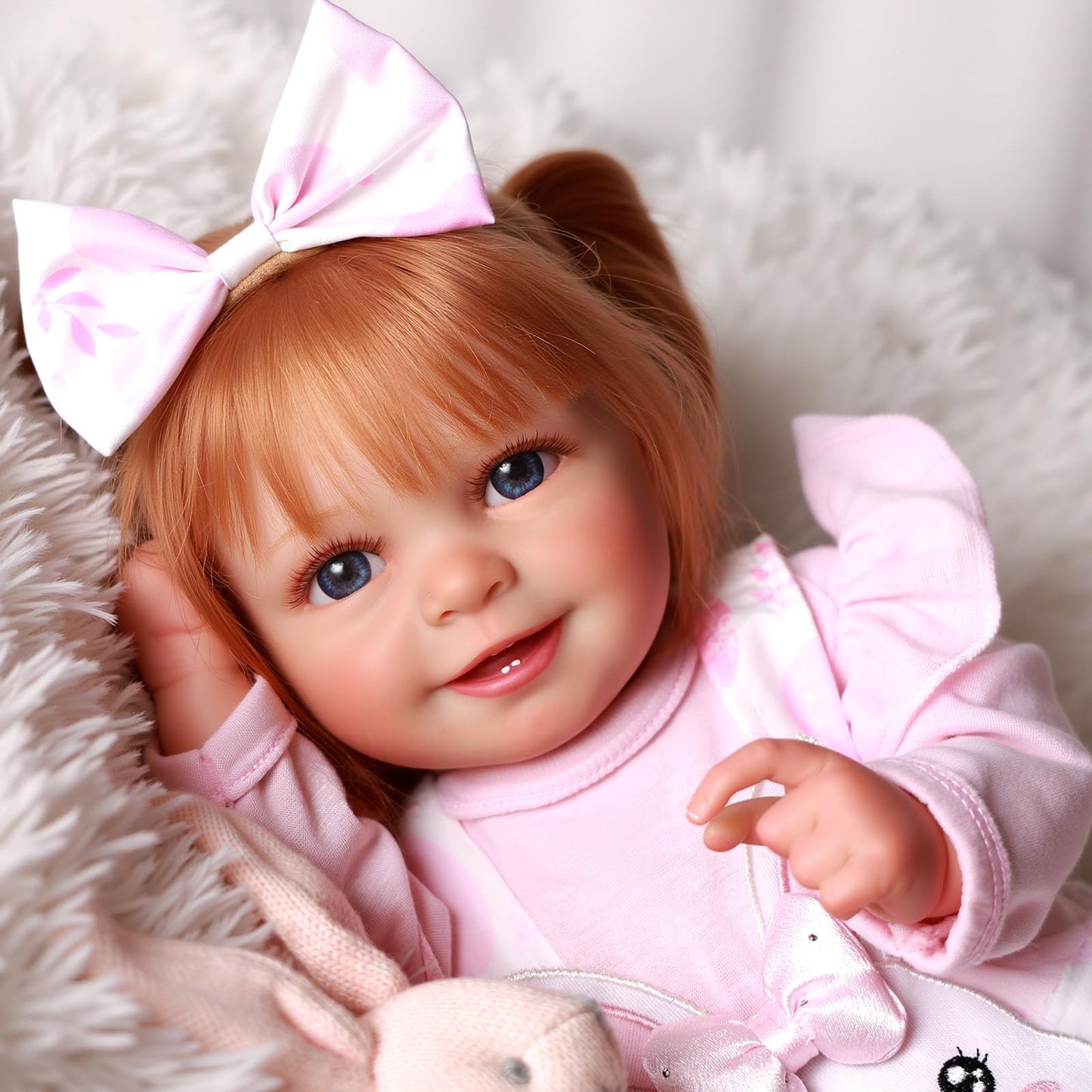 BABESIDE Doreen 20-Inch Lifelike Reborn Baby Doll – Realistic Soft Body with Feeding Accessories | For Kids 3+