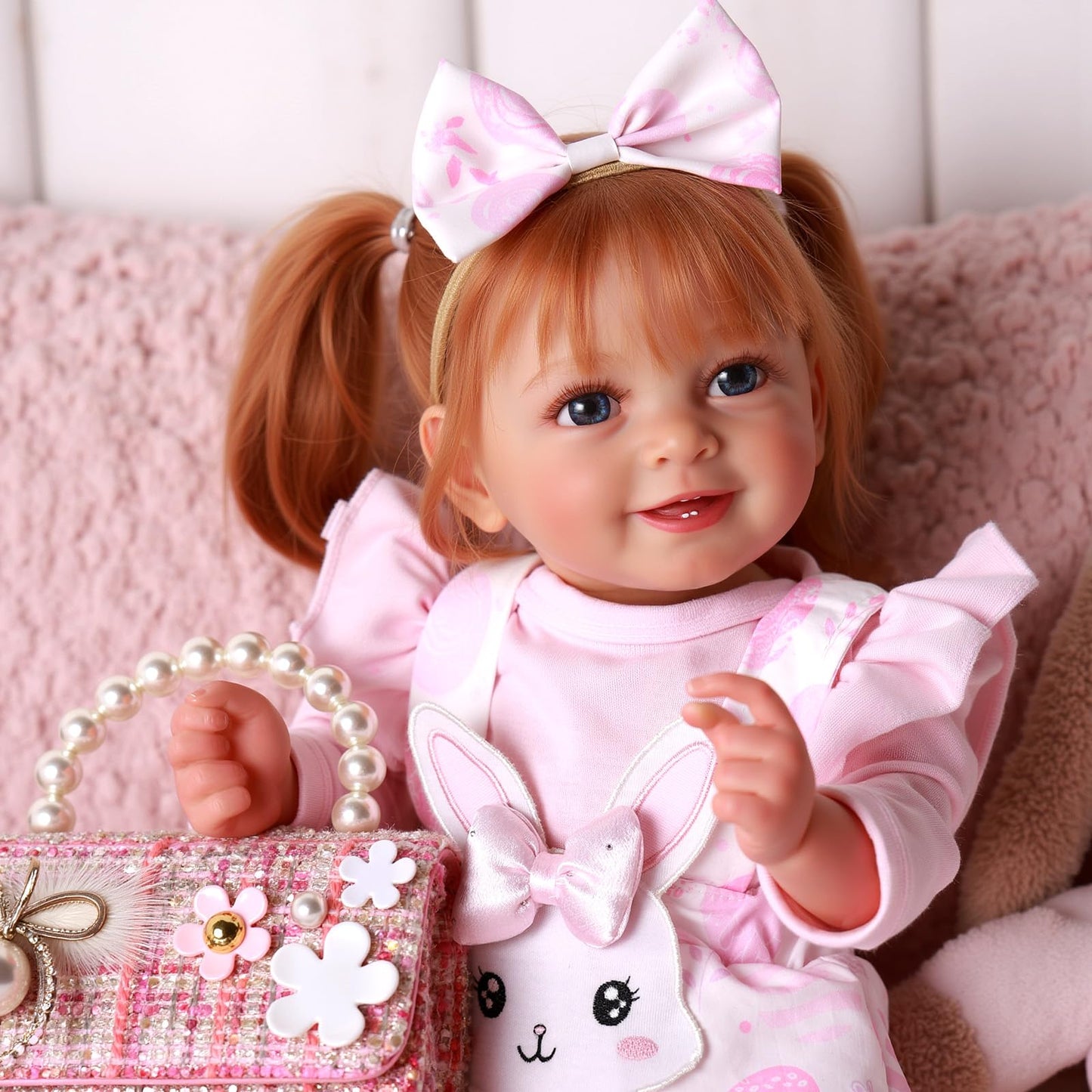 BABESIDE Doreen 20-Inch Lifelike Reborn Baby Doll – Realistic Soft Body with Feeding Accessories | For Kids 3+