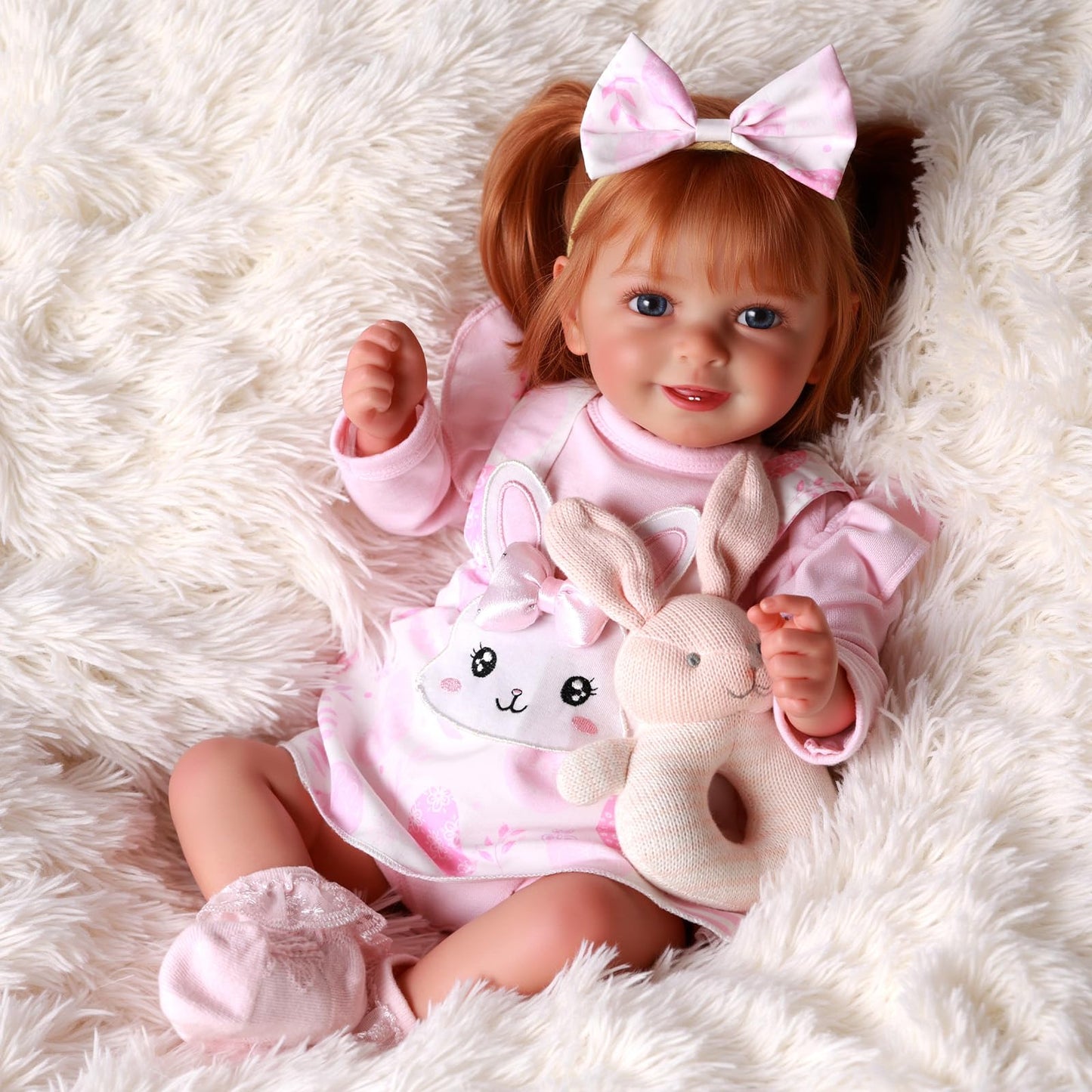 BABESIDE Doreen 20-Inch Lifelike Reborn Baby Doll – Realistic Soft Body with Feeding Accessories | For Kids 3+