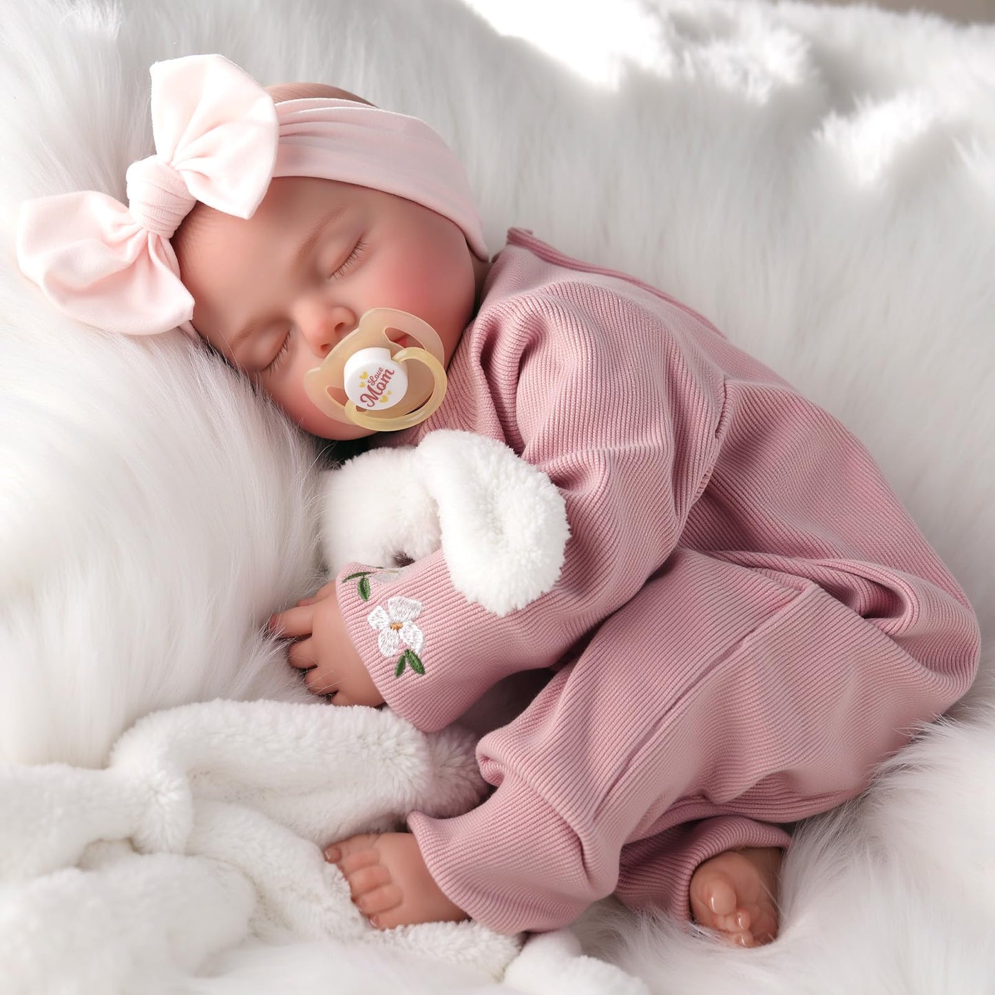BABESIDE Lifelike Reborn Baby Doll – 20-Inch Realistic Newborn with Gift Box