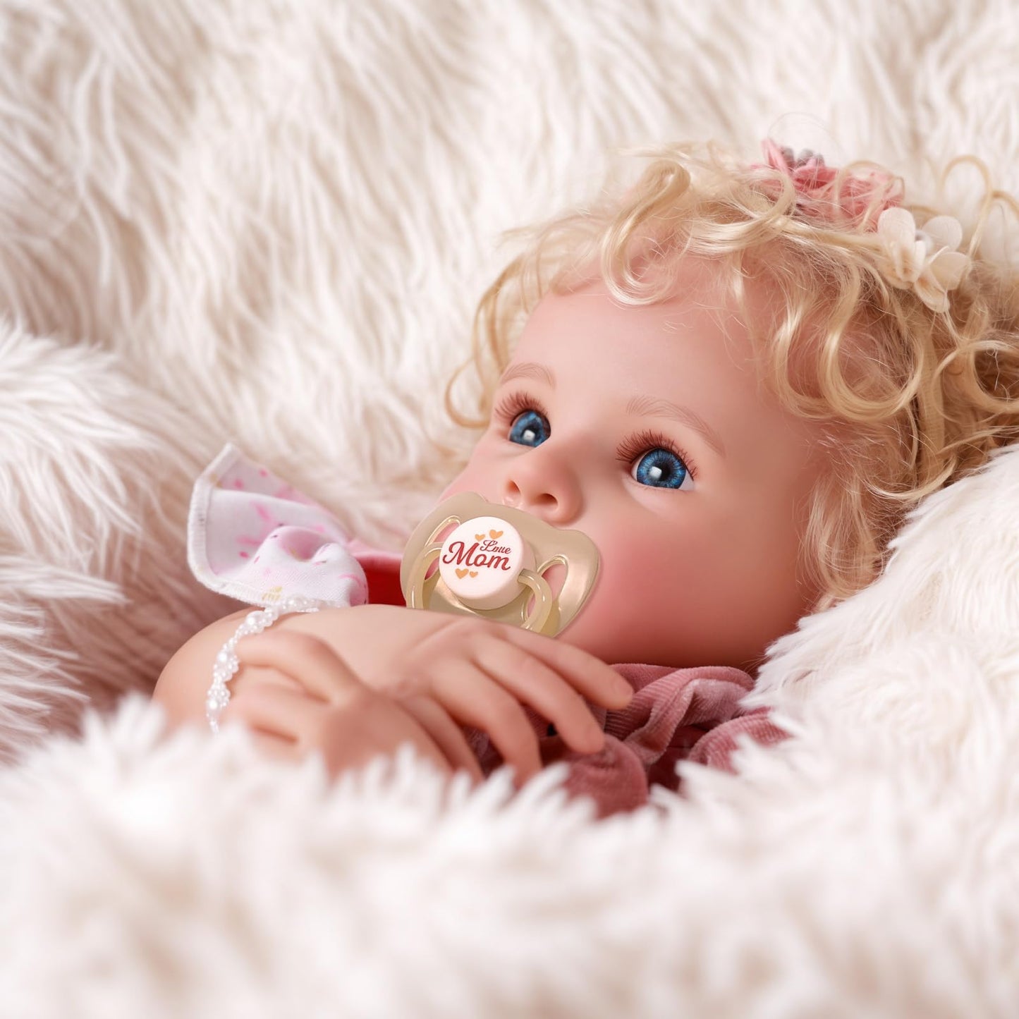 BABESIDE Reborn Baby Dolls – 17-Inch Soft Body Realistic Doll Girl with Gift Box