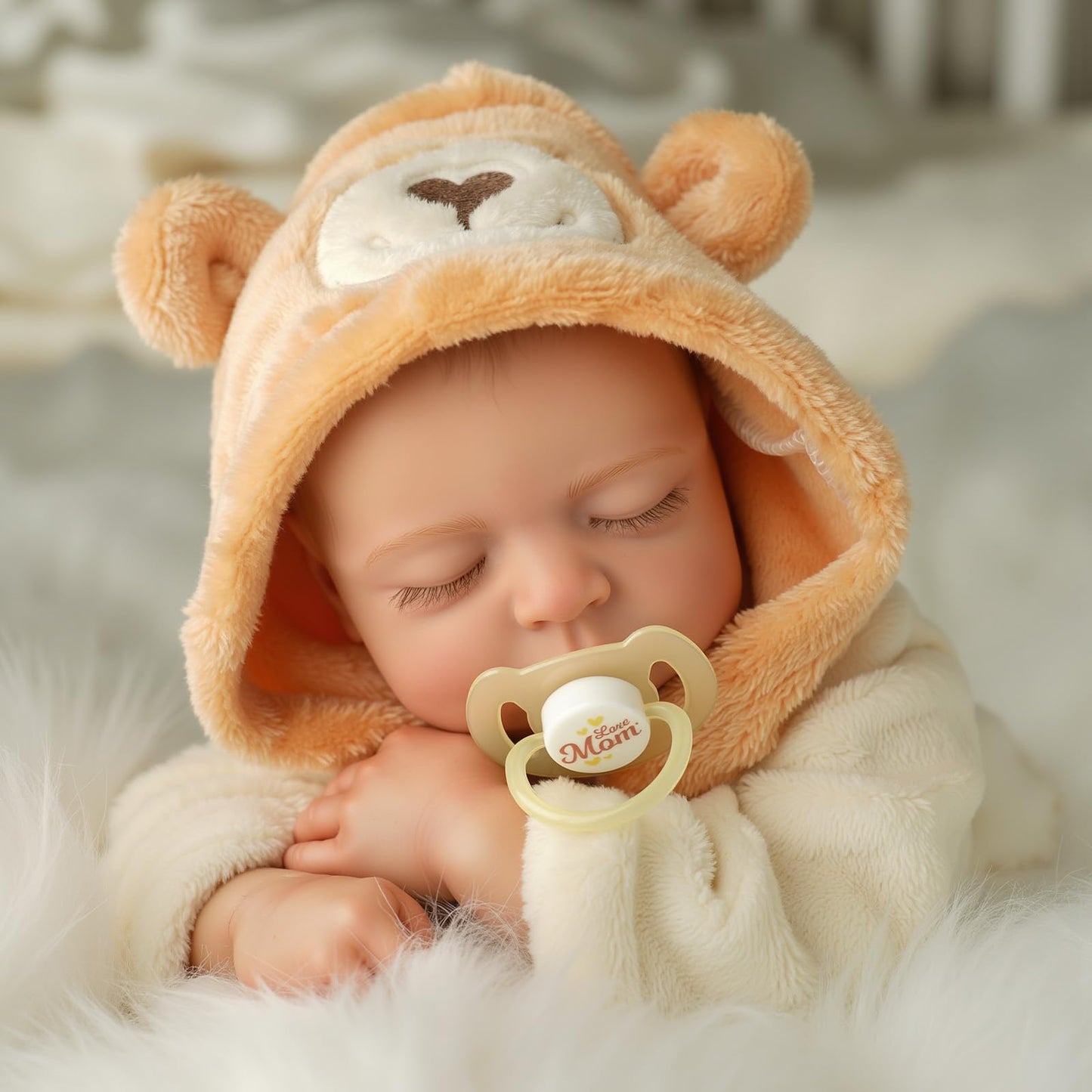 BABESIDE Reborn Baby Doll 20-Inch Boy | Soft Vinyl & Cloth Body, Realistic Sleeping Baby with Accessories