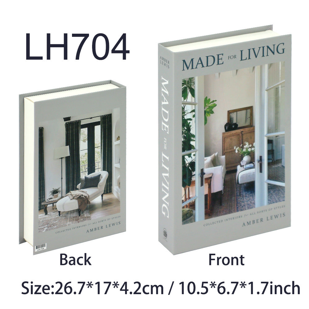 Fashion Simple Style Prop Books Fake Book Magazine Ornaments