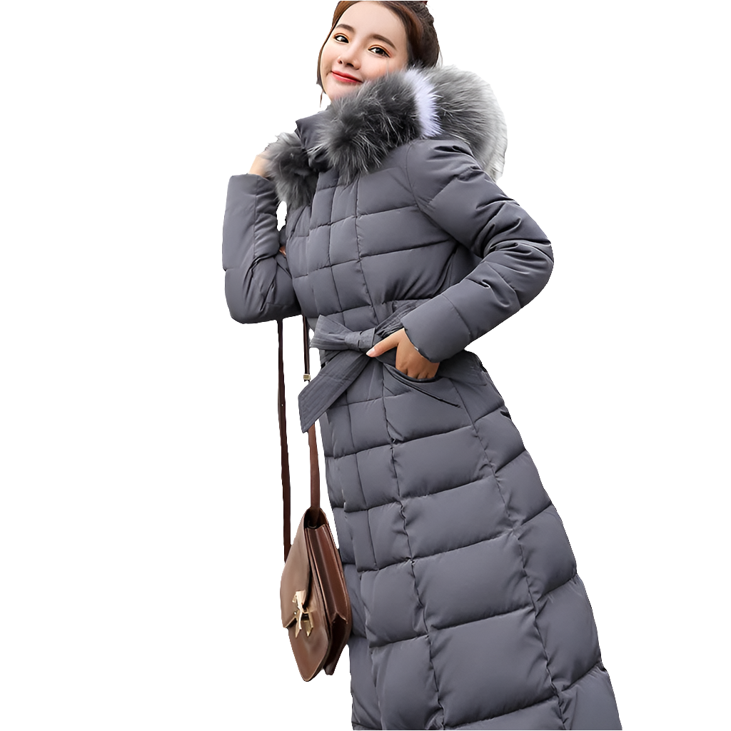 Women's Cotton Padded Warm Thick Parka Jackets