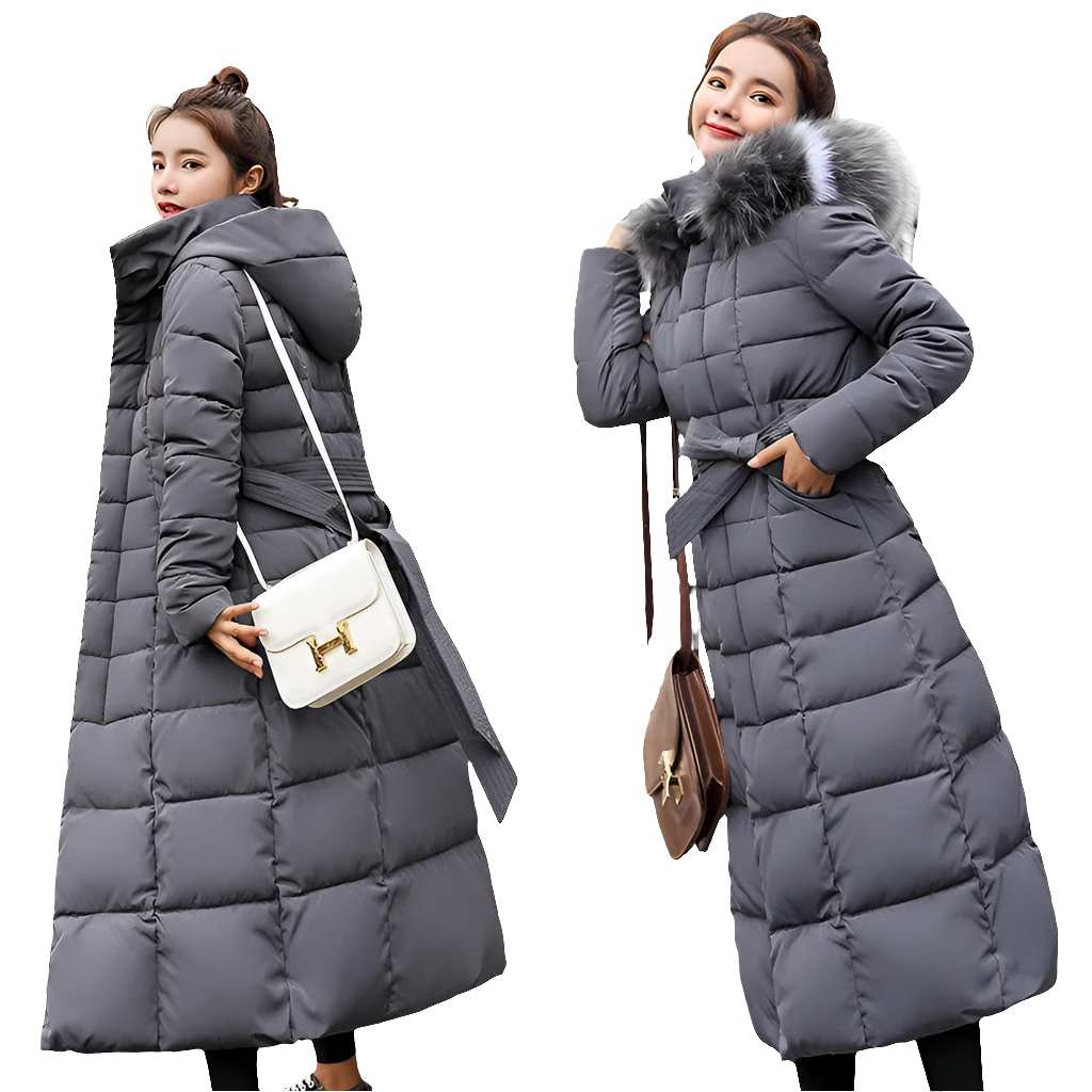 Women's Cotton Padded Warm Thick Parka Jackets