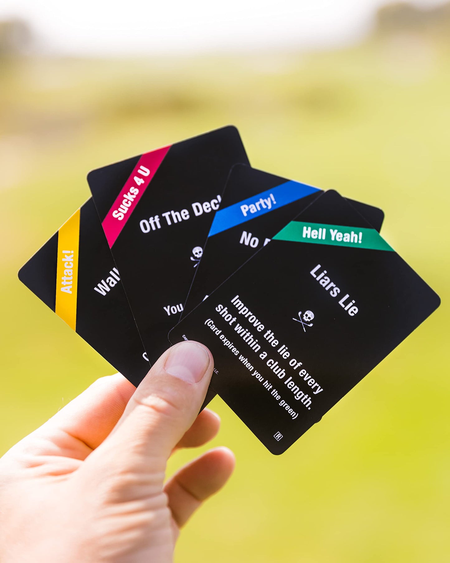 Bad Cards Fore Good Golfers - Interactive Golf Card Game | 107 Playing Cards