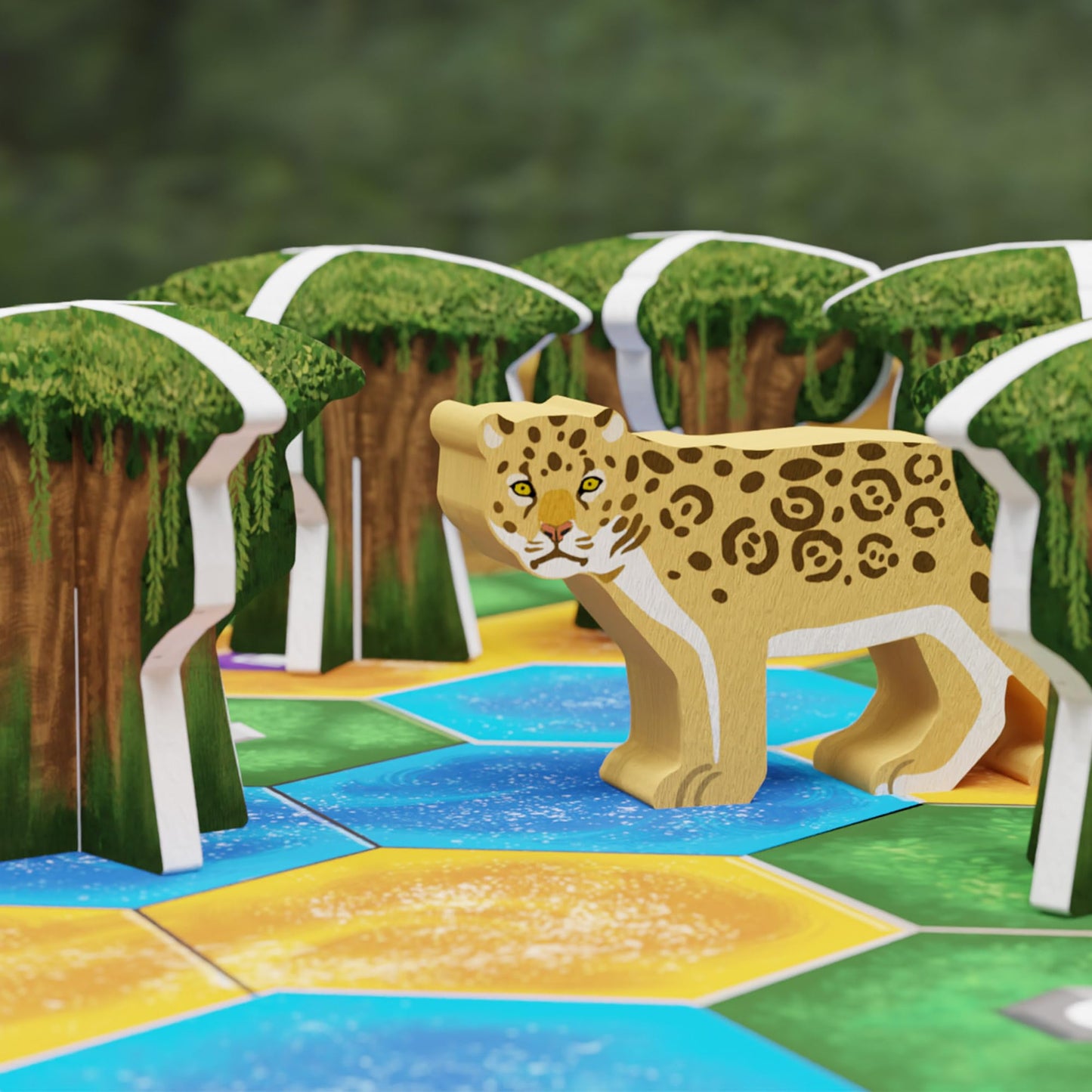 BAD COMET Life of The Amazonia Board Game — Jungle-Strategy for 1–4 Players (60–150 Min)