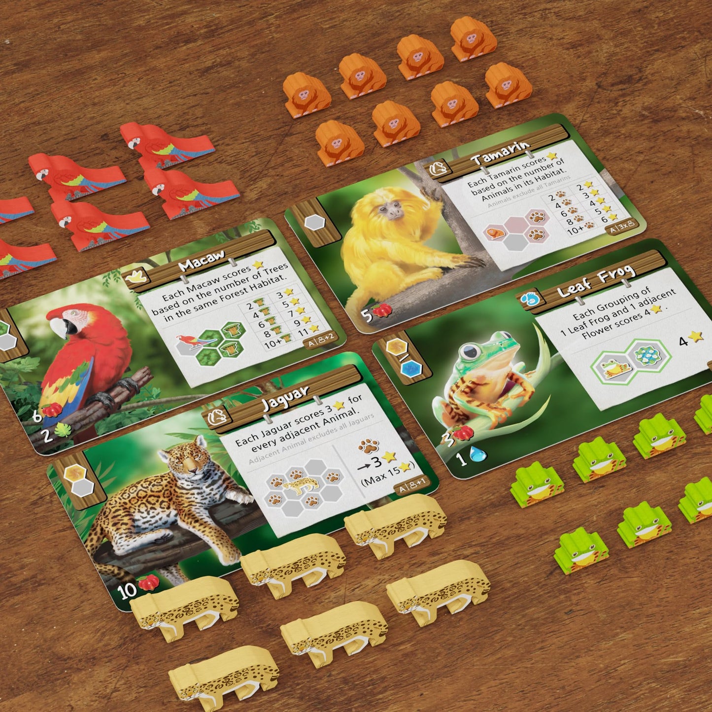 BAD COMET Life of The Amazonia Board Game — Jungle-Strategy for 1–4 Players (60–150 Min)