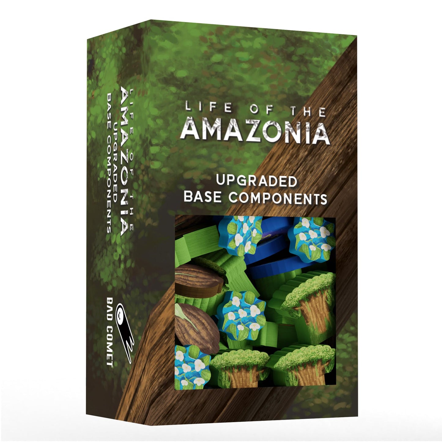 Life of The Amazonia Board Game by BAD COMET | Jungle Strategy for 1-4 Players (60-150 min)