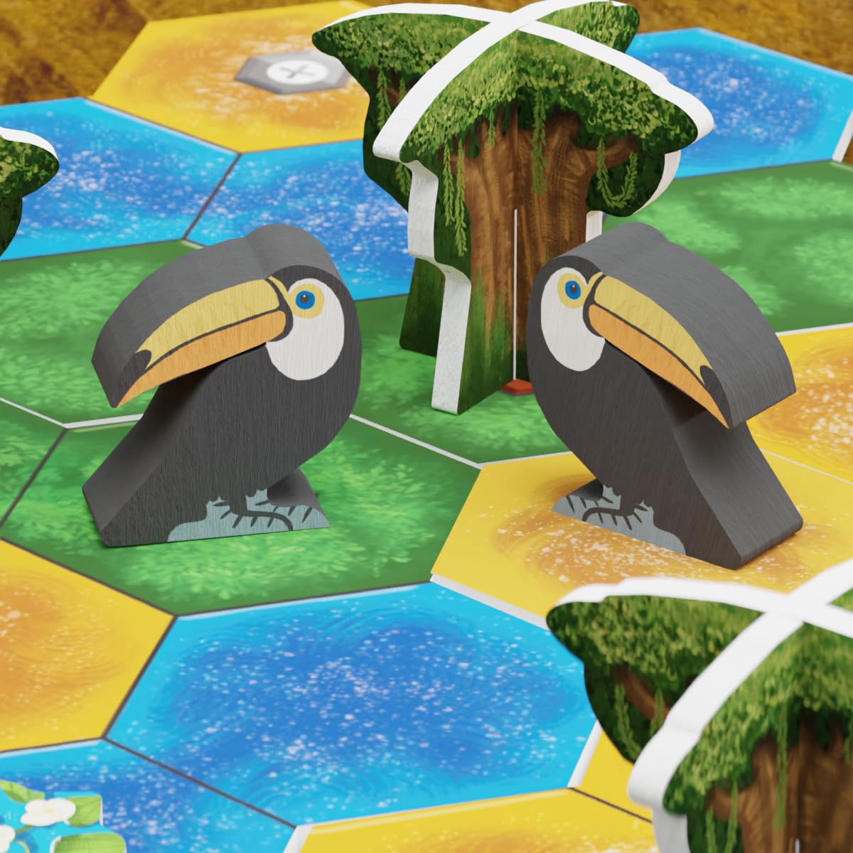 BAD COMET Life of The Amazonia Board Game — Jungle-Strategy for 1–4 Players (60–150 Min)