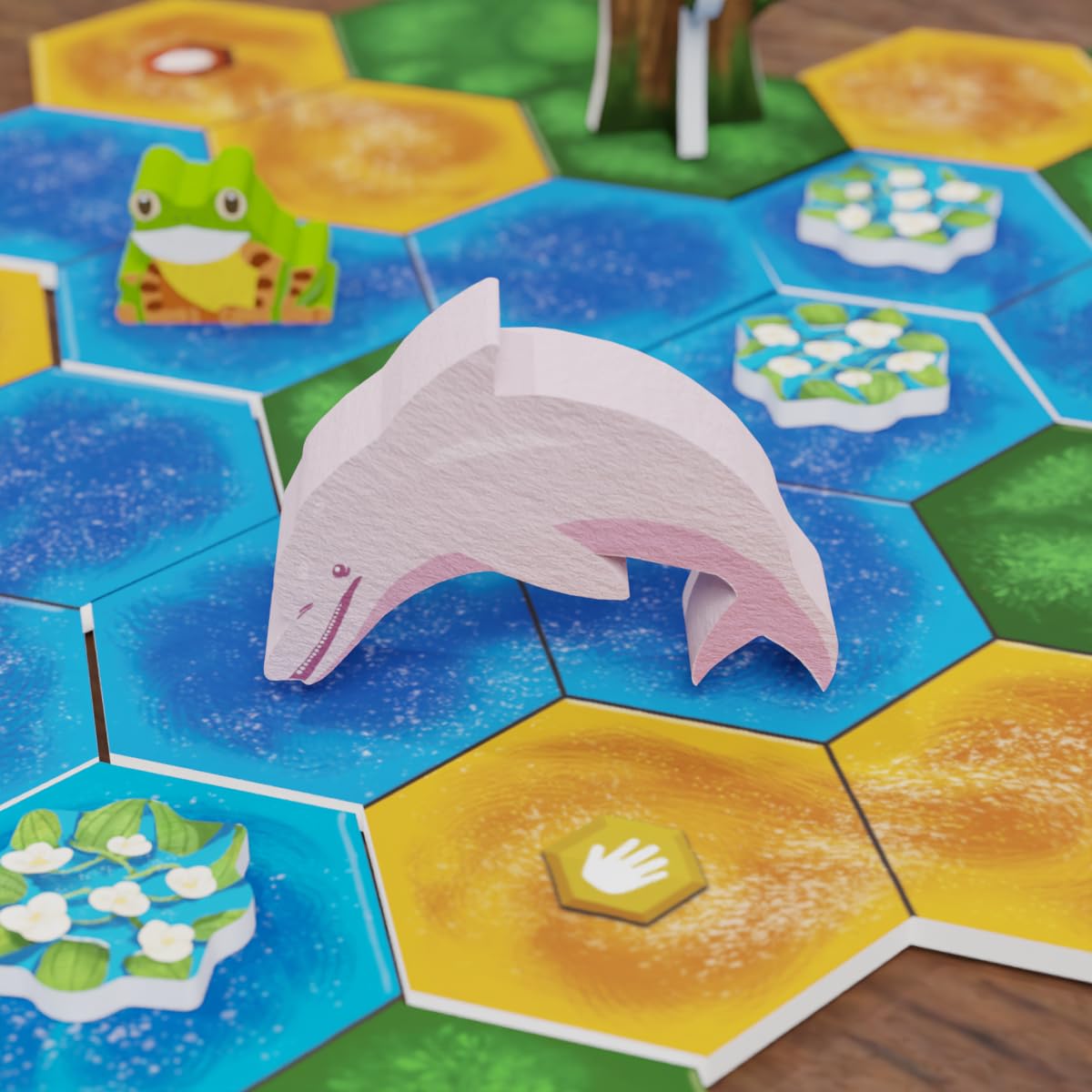 BAD COMET Life of The Amazonia Board Game — Jungle-Strategy for 1–4 Players (60–150 Min)