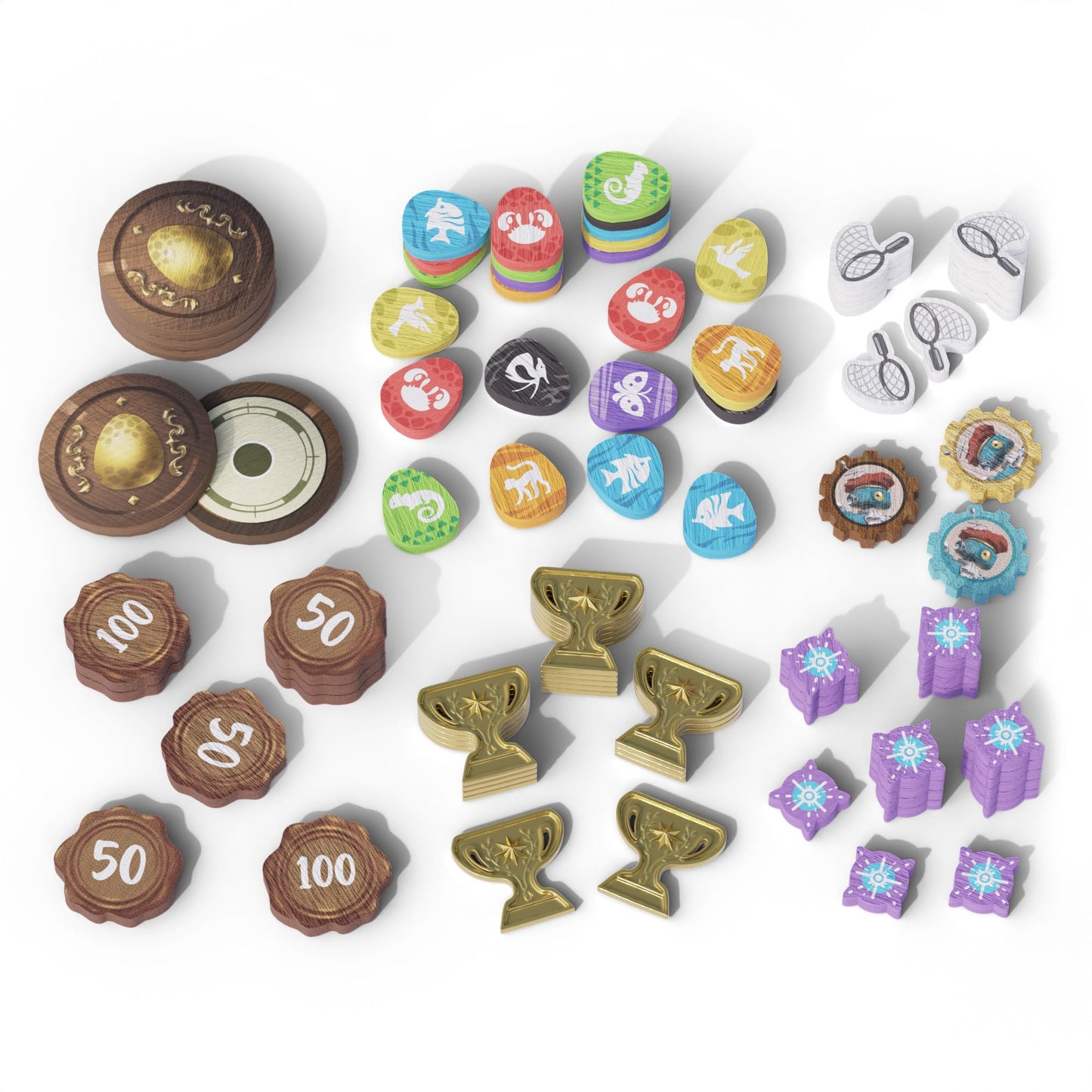 BAD COMET Wondrous Creatures Board Game – Worker-Placement & Tableau Building for 1-4 Players