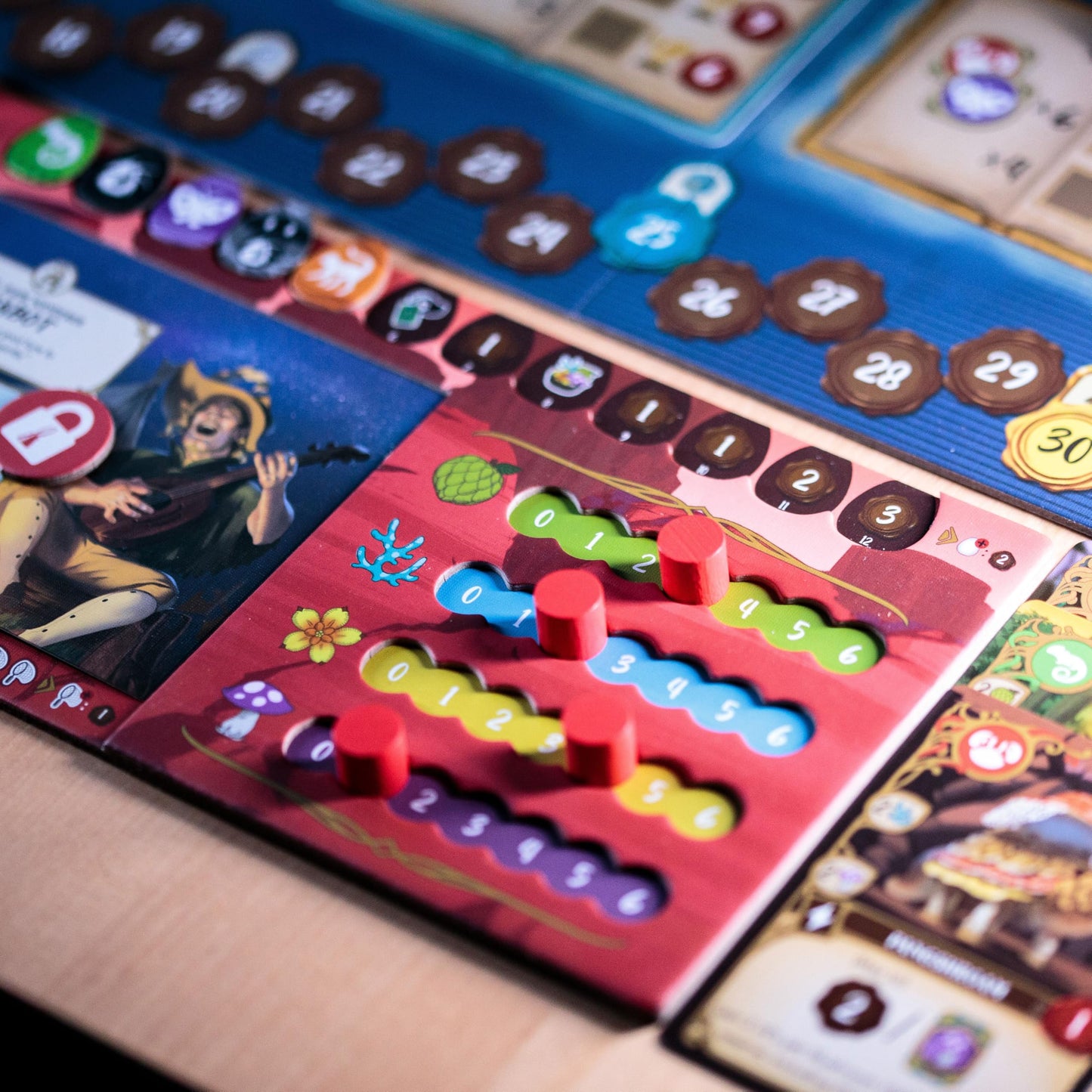 Wondrous Creatures Board Game | Worker-Placement & Tableau Building for 1-4 Players | BAD COMET