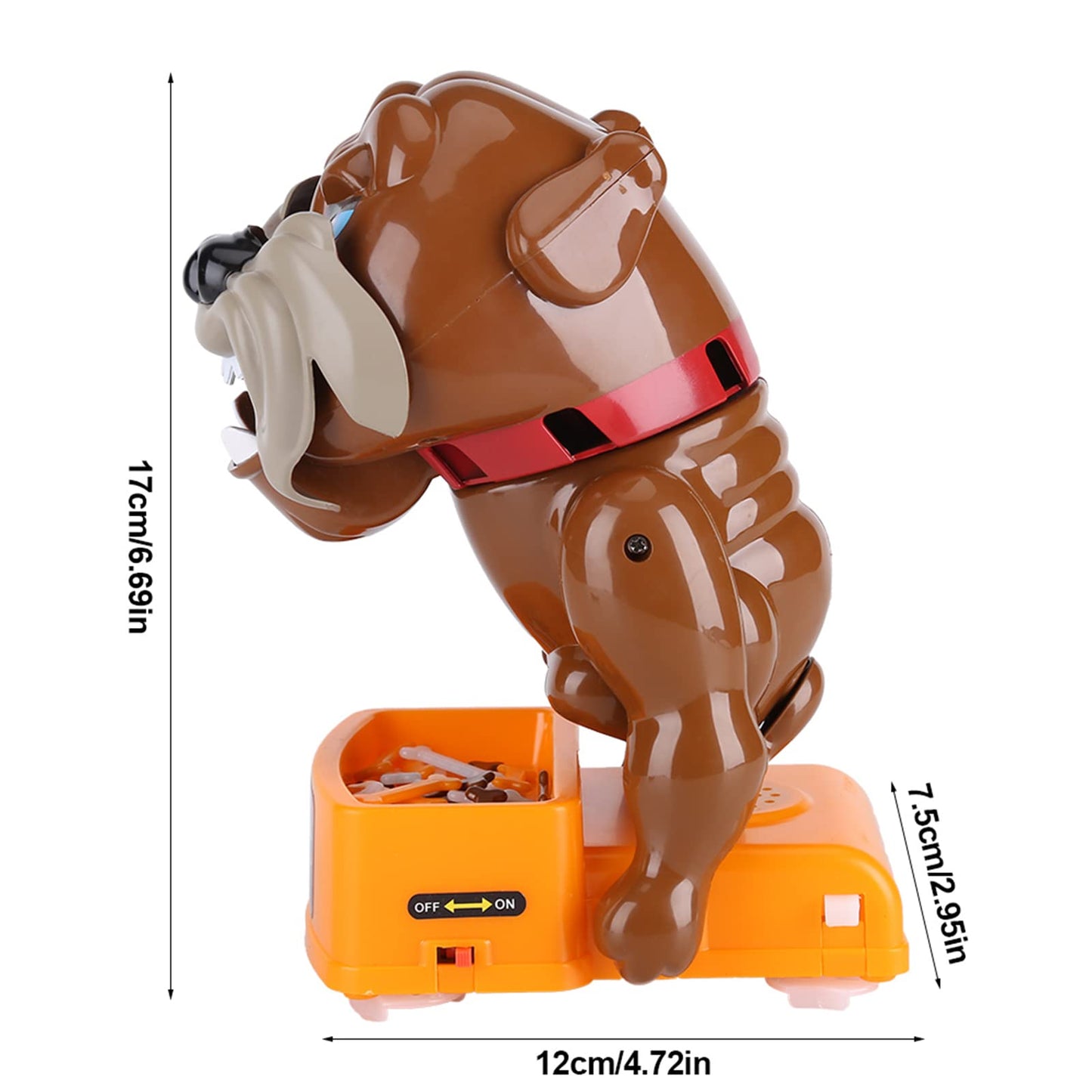 Bad Dog Toy - Dont Wake The Dog: Tricky Family Game & Barking Bulldog Toy