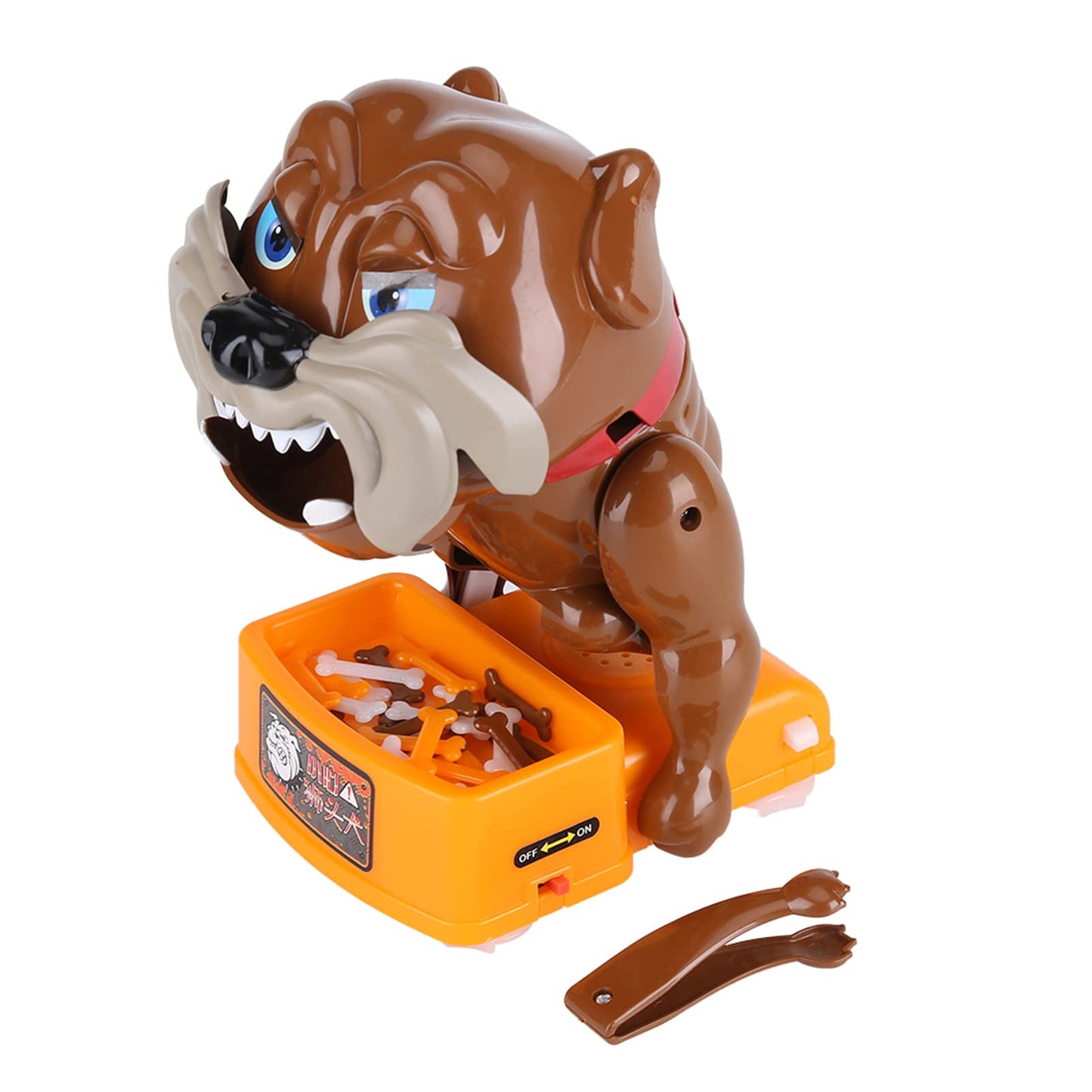 Bad Dog Toy - Dont Wake The Dog: Tricky Family Game & Barking Bulldog Toy