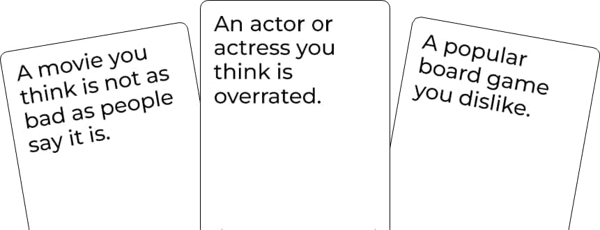 BAD OPINIONS Party Game + After Dark Expansion Set — Bold Opinions & Debates for Adults