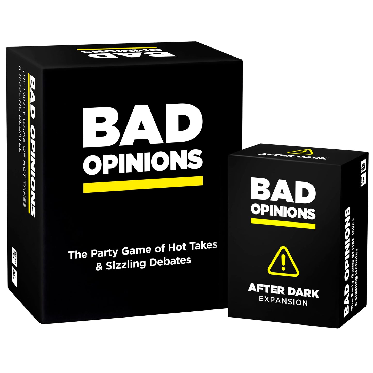 BAD OPINIONS Party Game + After Dark Expansion Set — Bold Opinions & Debates for Adults