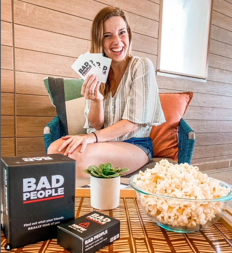 BAD PEOPLE Party Game + After Dark Set – Hilarious Adult Card Game for Friends