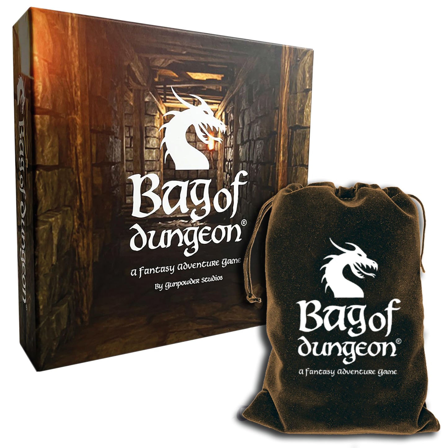 Bag of Dungeon – Fantasy Adventure Board Game for 1–4 Players (Ages 7+) | Portable Dungeon Crawl