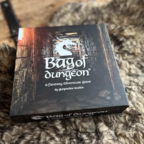 Bag of Dungeon – Fantasy Adventure Board Game for 1–4 Players (Ages 7+) | Portable Dungeon Crawl