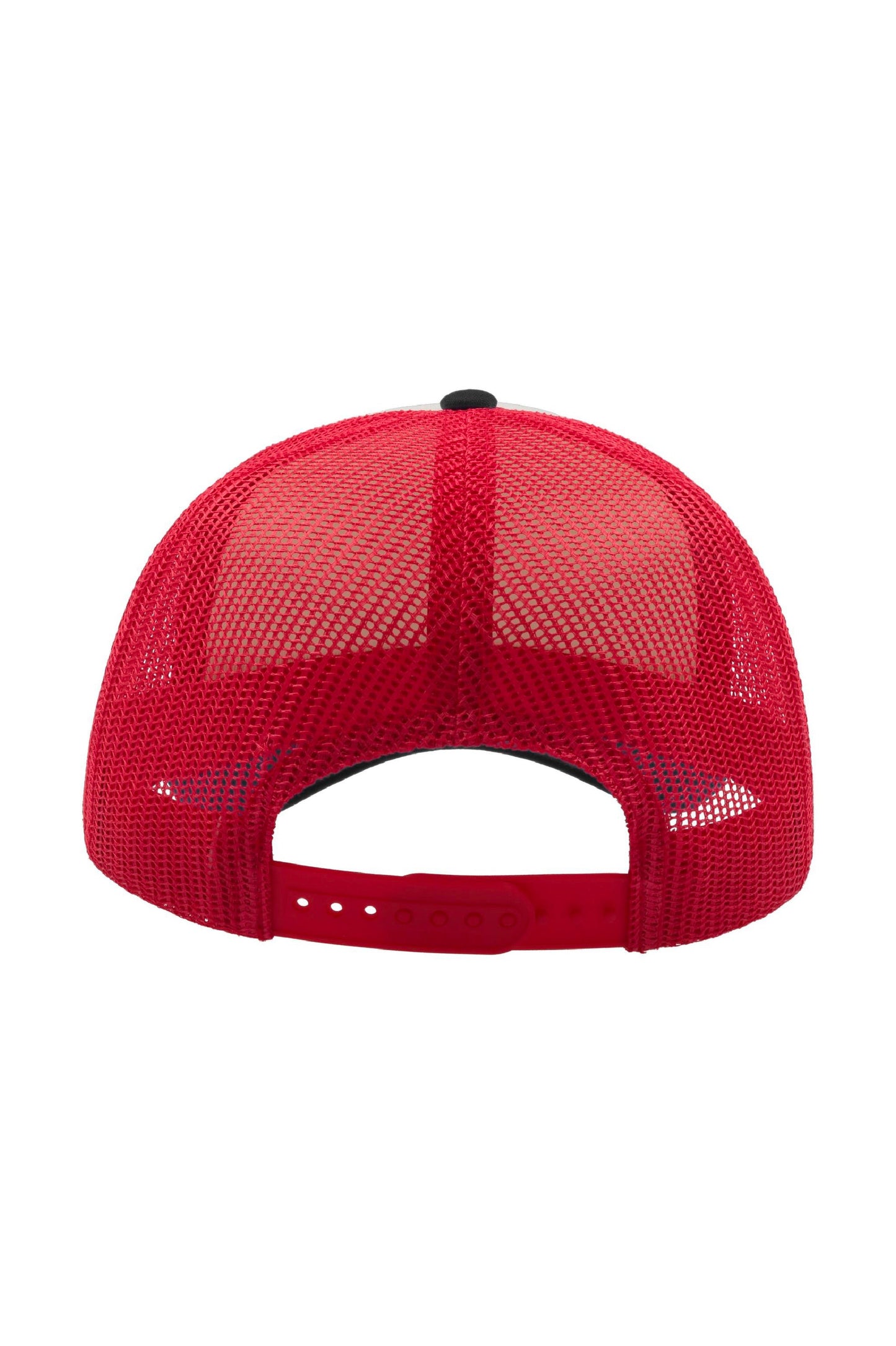 XAPE Classic Badge Logo Trucker Cap - White/Red/Black