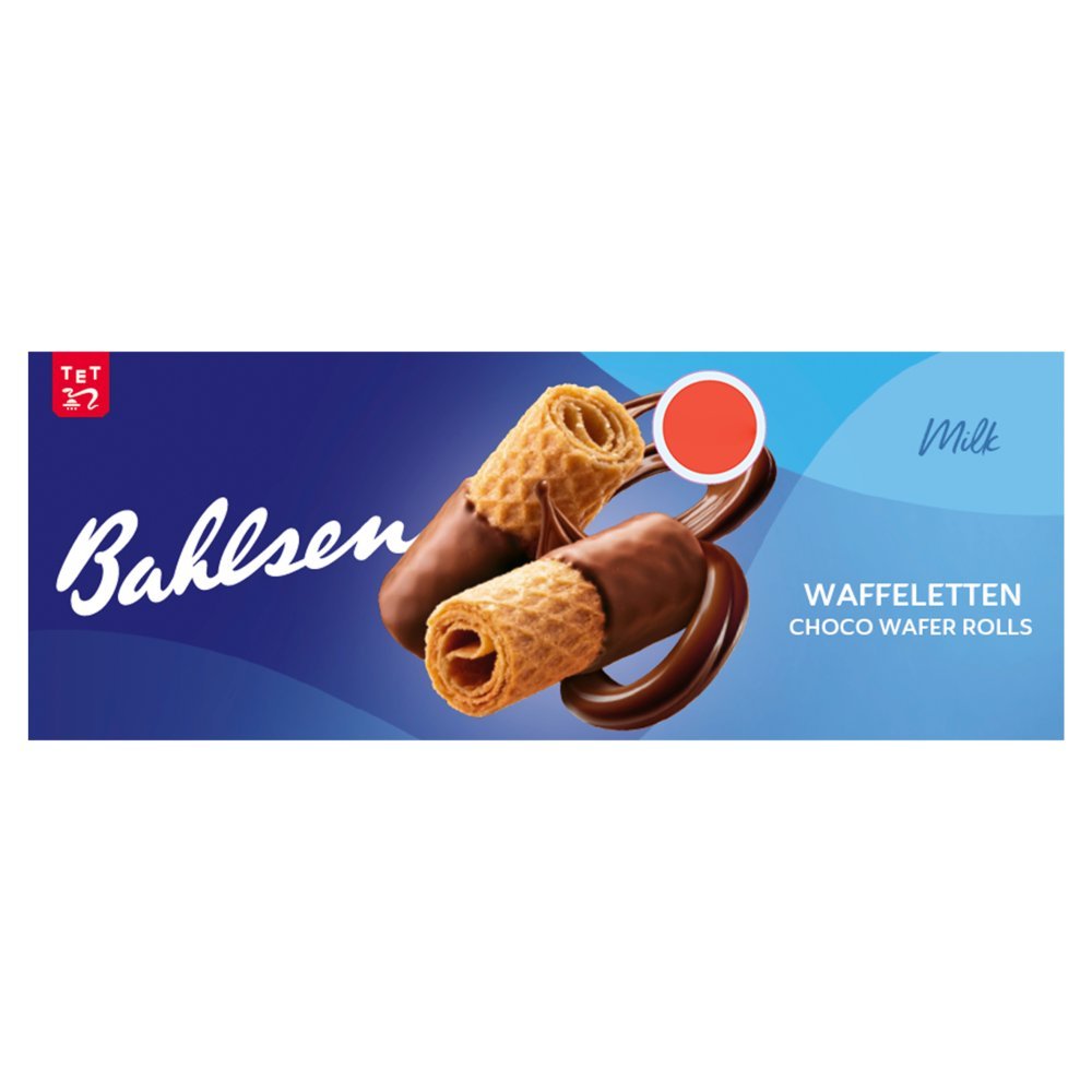 Bahlsen Waffeletten Milk Chocolate Wafer 100g (Box of 12)