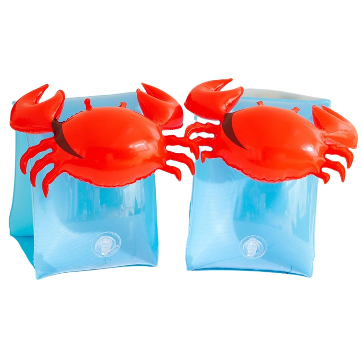 BAITEMJIA Arm Floaties for Kids and Adults – Blue Crab Cartoon Pool Floaties