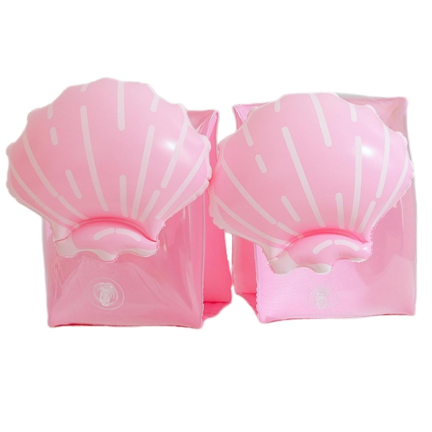 BAITEMJIA Arm Floaties for Adults & Kids - Pink Shell Cartoon Armbands